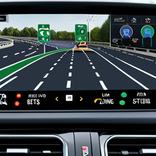 Autopilot vs. FSD Comparison**

"A modern car dashboard displaying a split screen. The left side shows 'Autopilot' with icons representing lane keeping, parking assist, and cruise control. The right side shows 'FSD (Full Self-Driving) Beta' with icons representing city navigation, traffic light recognition, and complex traffic handling. The overall style is clean and informative, safe for work, appropriate content, fully clothed, professional, natural proportions, perfect anatomy."

**