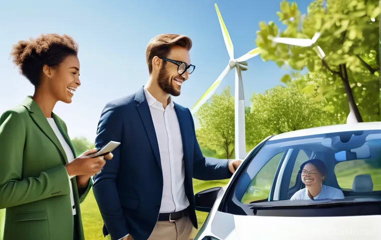 공유 경제와 전기차 - **Urban Discovery with Shared Electric Mobility**
A wide-angle, bright, dynamic shot of a young,... 공유 경제와 전기차 - **Urban Discovery with Shared Electric Mobility**
A wide-angle, bright, dynamic shot of a young,...